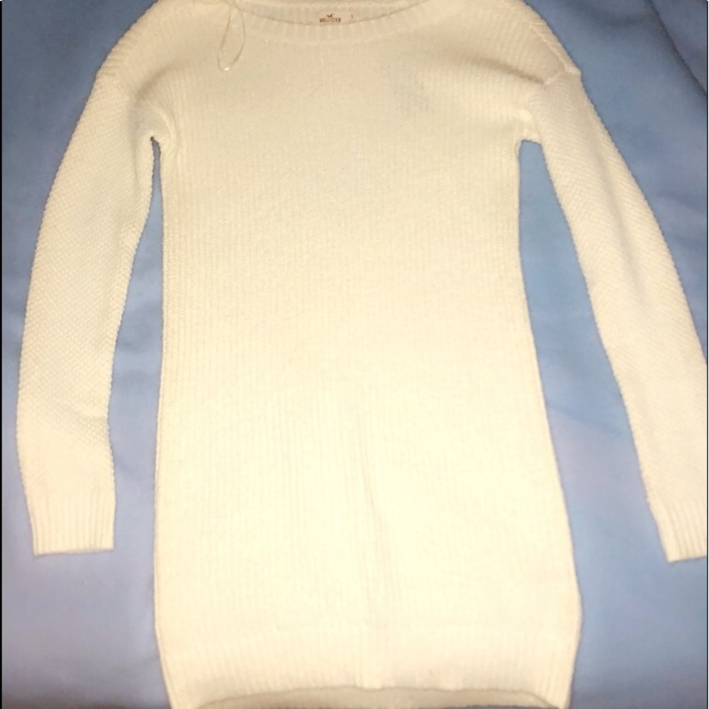 White Sweater Dress